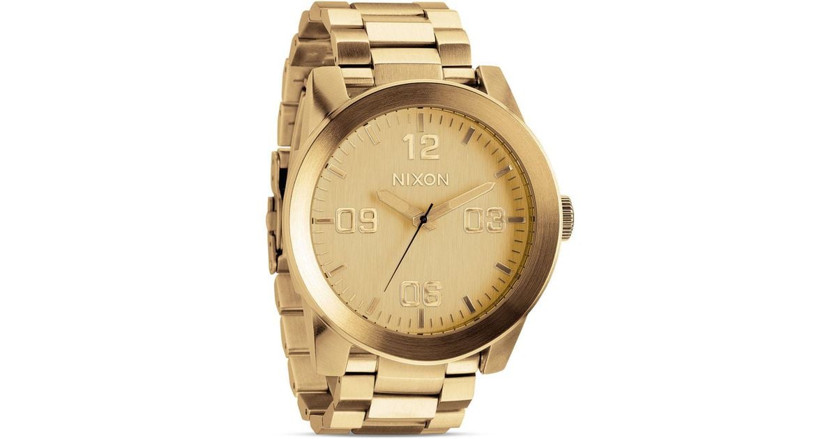 nixon unit gold