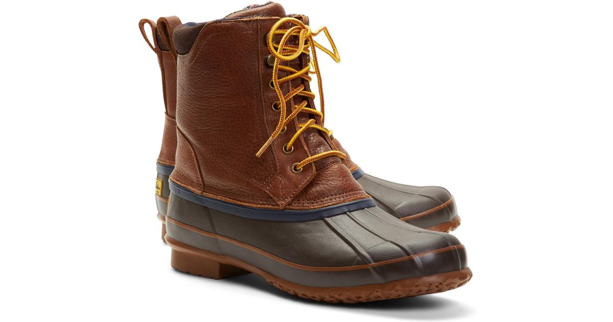 Brooks Brothers Duck Boots in Brown for Men - Lyst