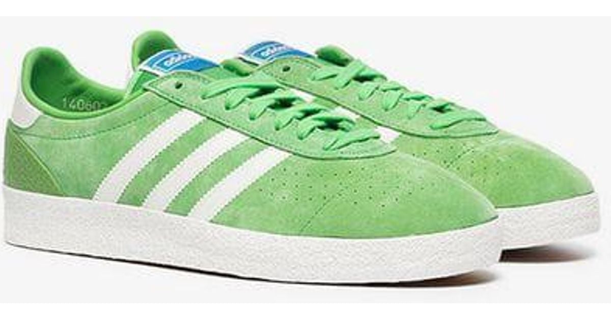 Adidas Green Munchen Super Spzl Suede Sneakers for men Adidas Green Munchen Super Spzl Suede Sneakers for men