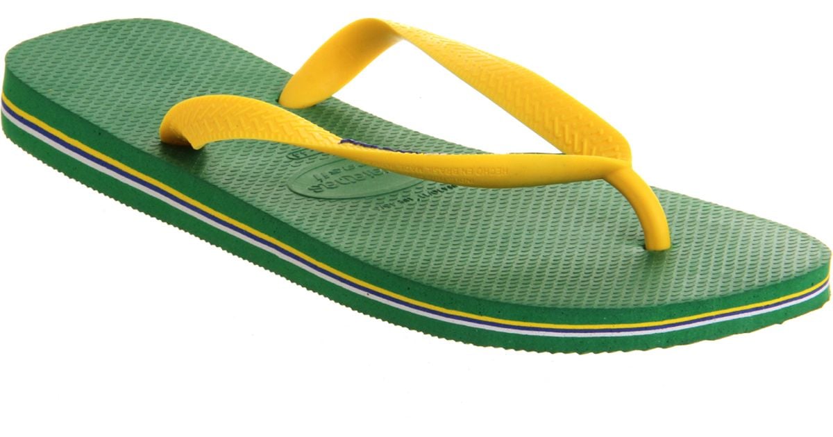 havaianas dark green