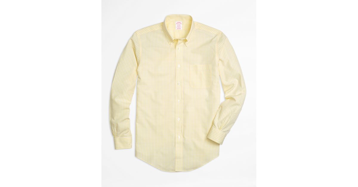 You are here Brooks Brothers is running a sale today, 50% off dress shirts online. Their wrinkle-free material is the best I've ever used as far as being wrinkle-free. Downside to BB is that even their slim fit shirts .