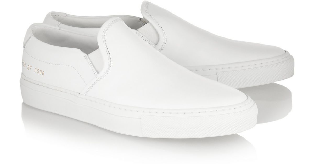 common projects white slip on