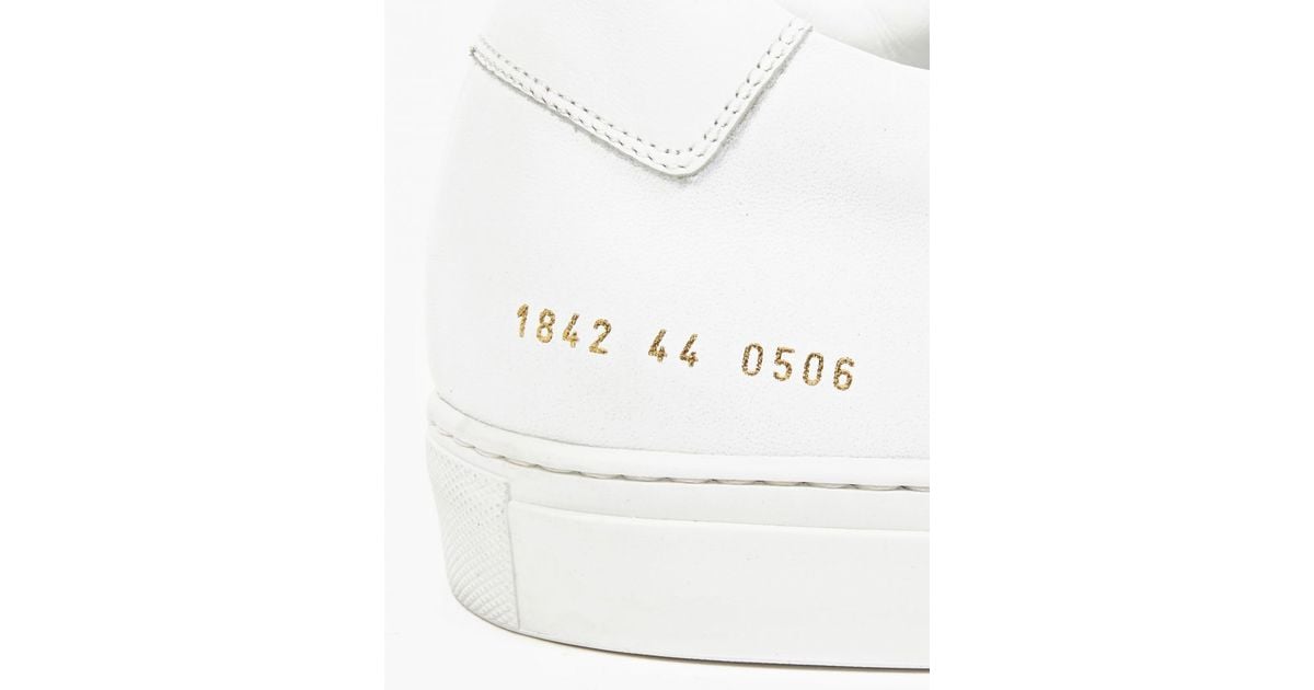 common projects basketball low