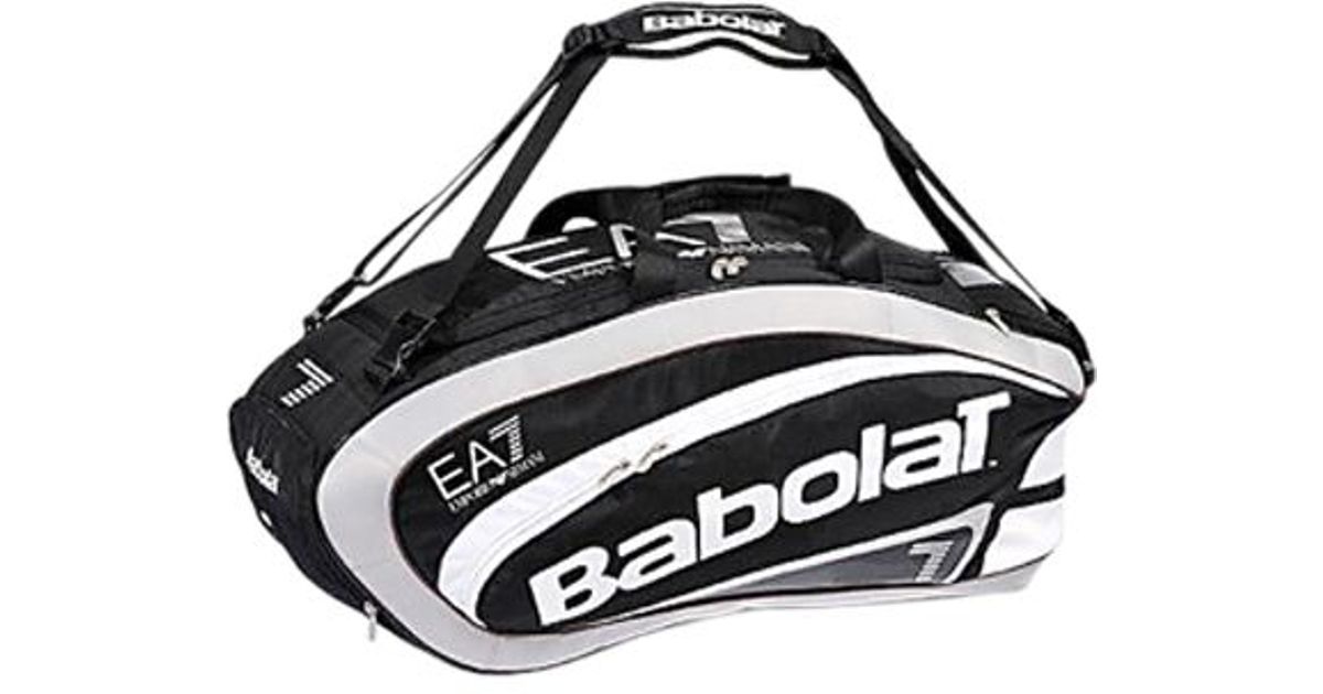 Lyst Emporio Armani Tennis Racket Bag In Black