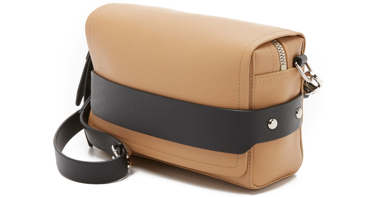 Lyst 3 1 Phillip Lim Bianca Small Flap Cross Body Bag In Natural