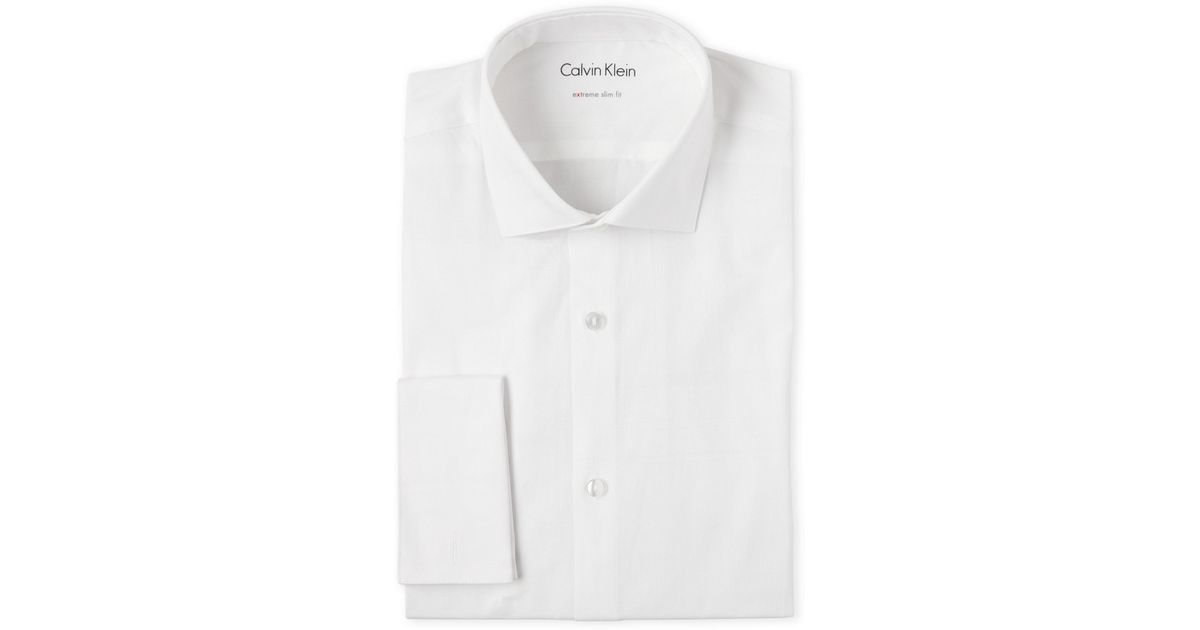 calvin klein extreme slim fit dress shirts