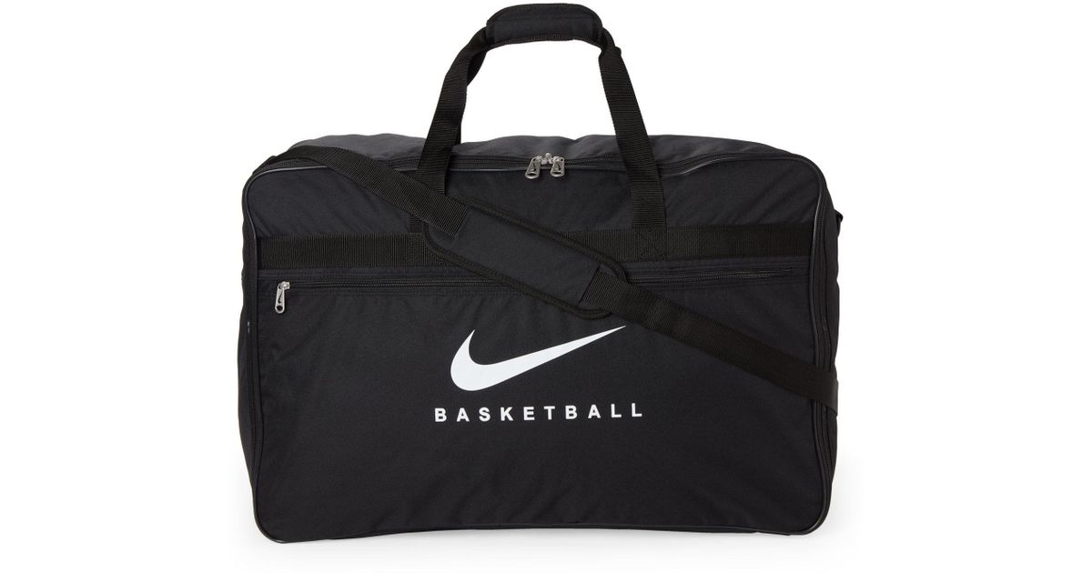 Nike Black Hoops Ball Carry Bag For Men