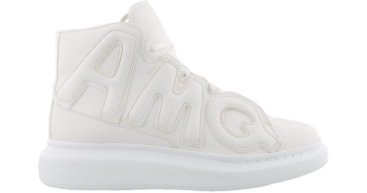 alexander mcqueen high top sneakers womens
