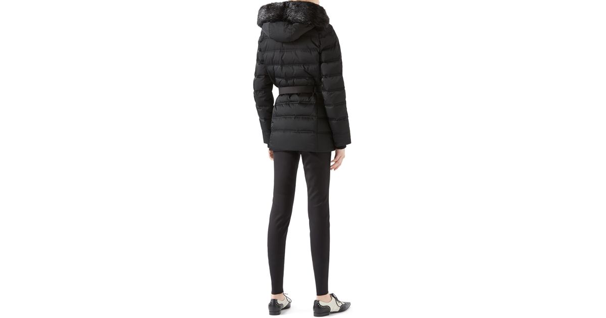 Cedric Charlier Beaver Fur Coat In Black Lyst Comments