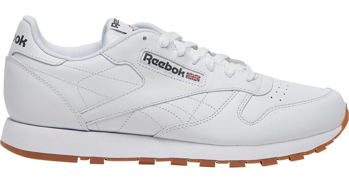 Reebok Classic Leather in White for Men - Lyst