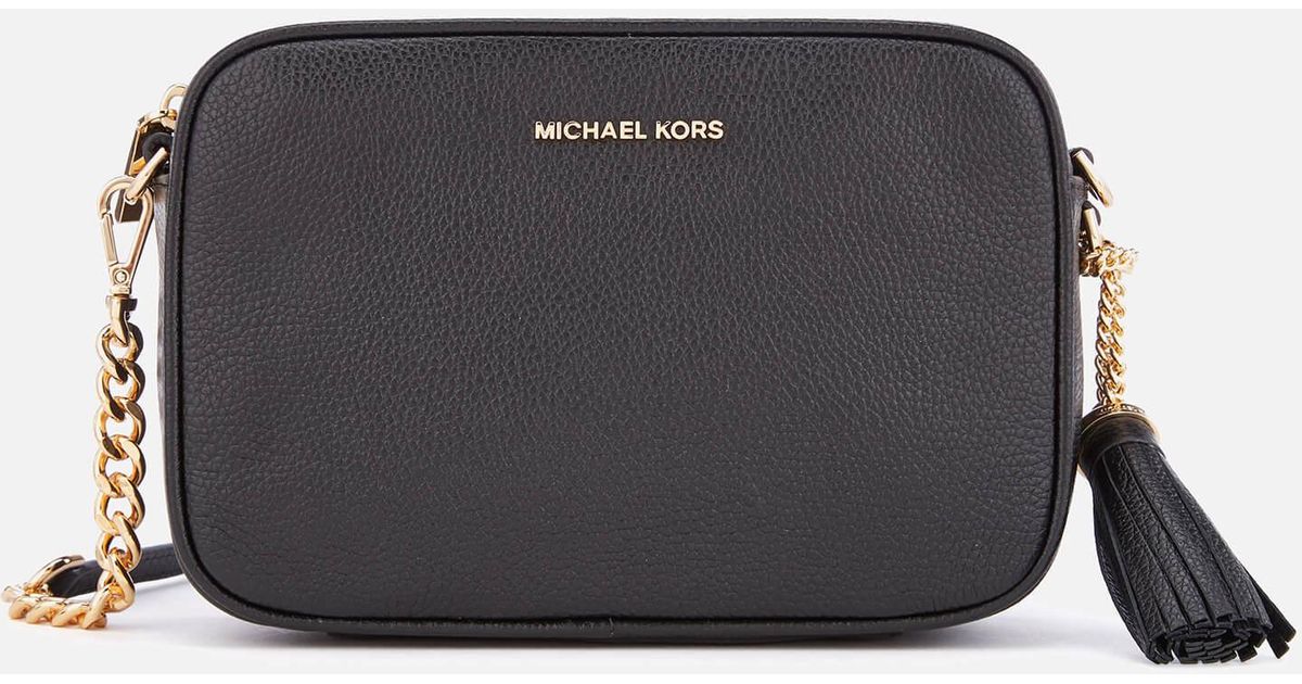 MICHAEL Michael Kors Crossbodies Medium Camera Bag in Black - Lyst