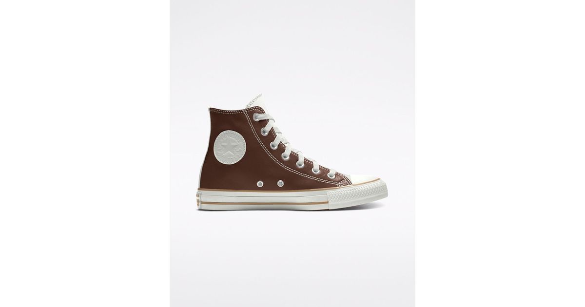 brown converse chuck taylor all star high top