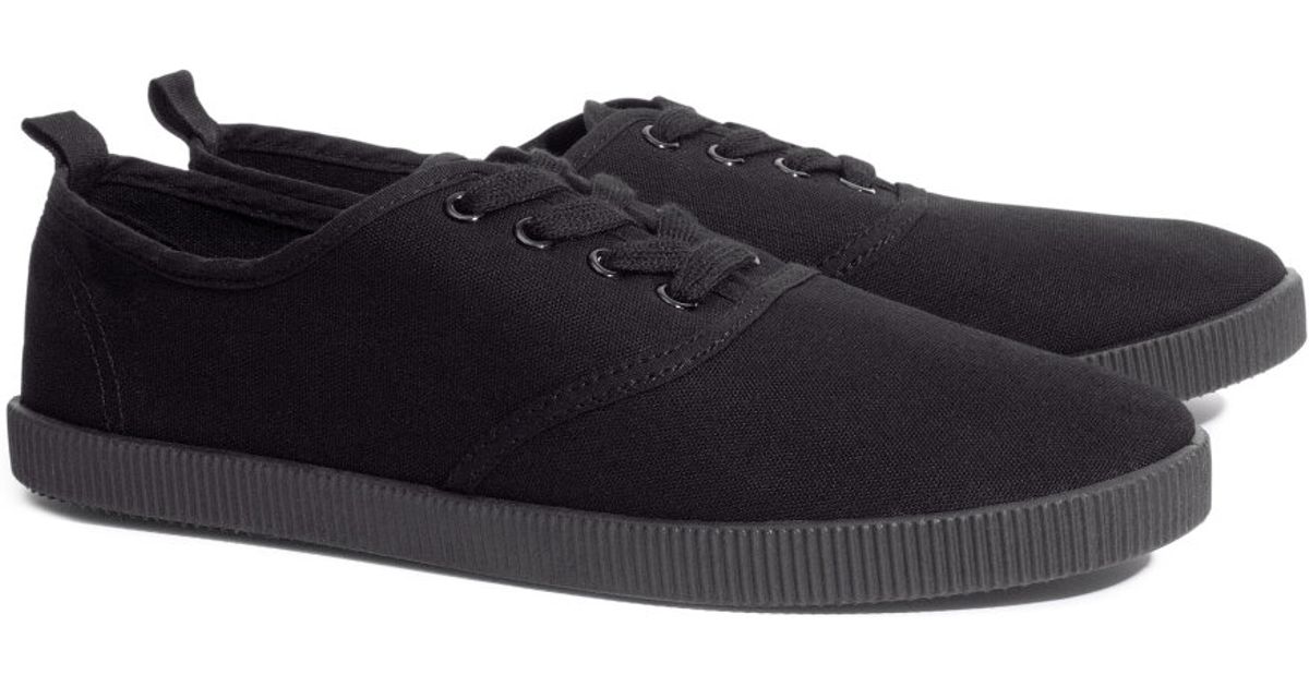 canvas shoes h&m