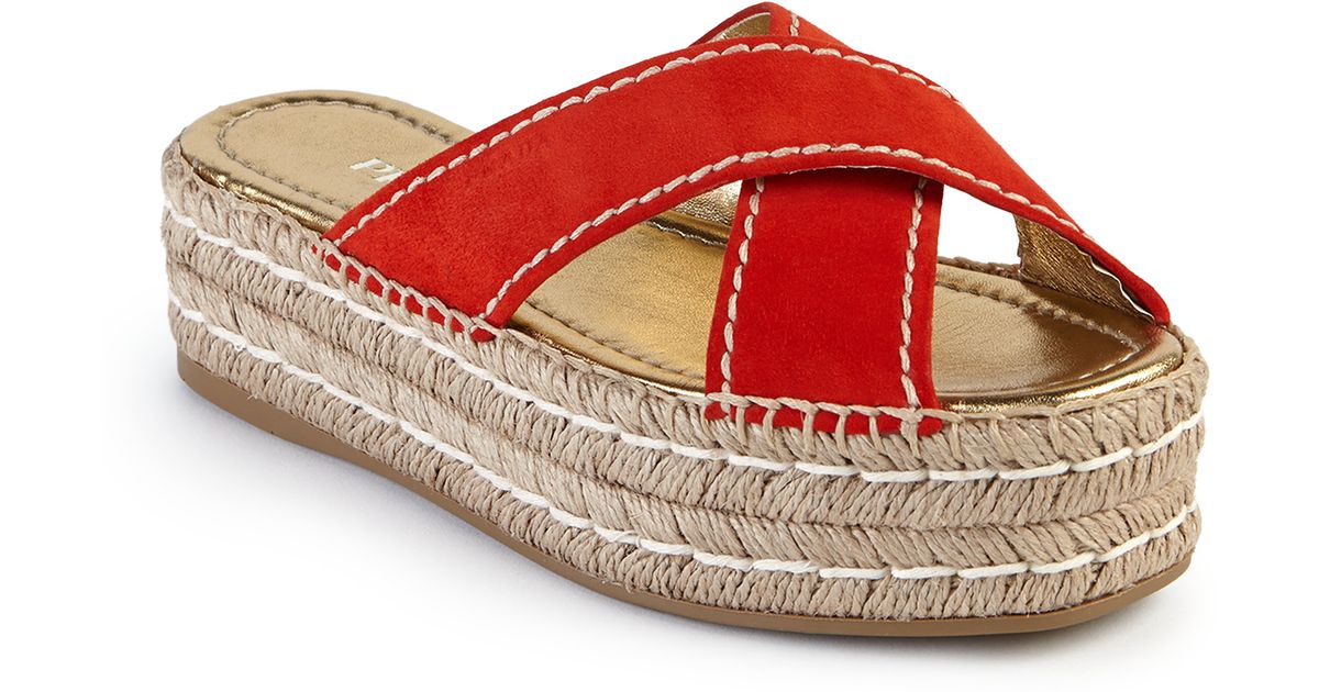 double platform espadrilles