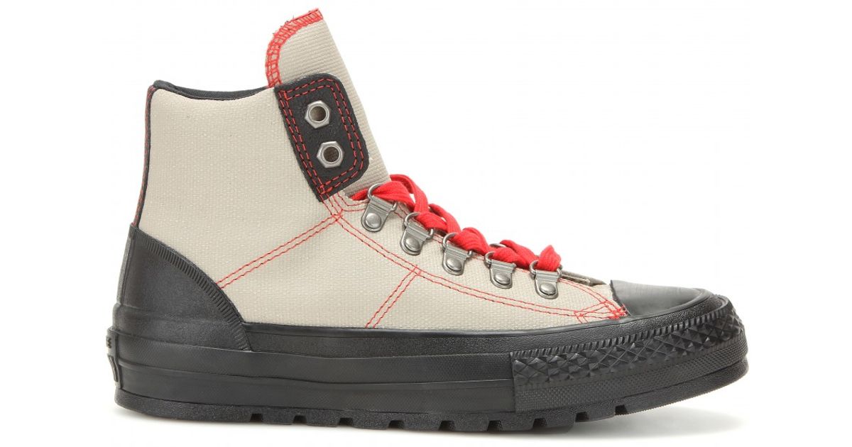 Converse Chuck Taylor Street Hiker High-top Sneakers in Beige (grey) - Save 51% | Lyst