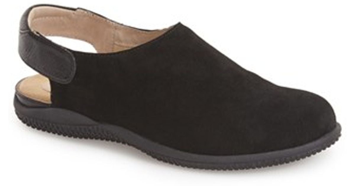 Softwalk Softwalk 'holland' Slingback Clog in Black Lyst