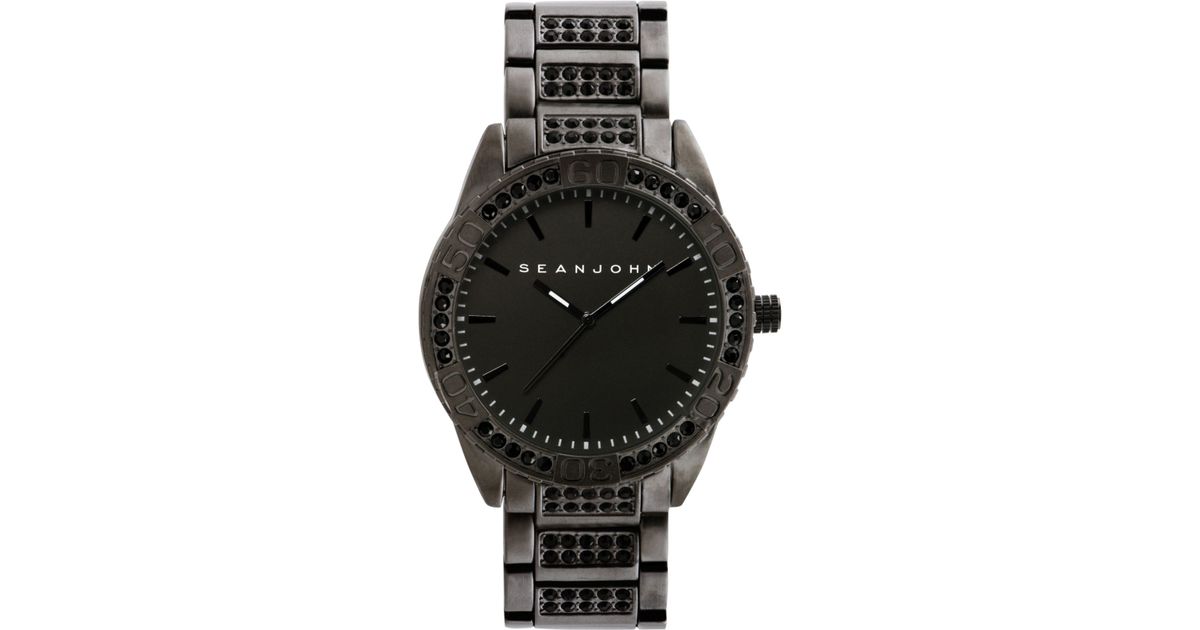 sean john diamond watch
