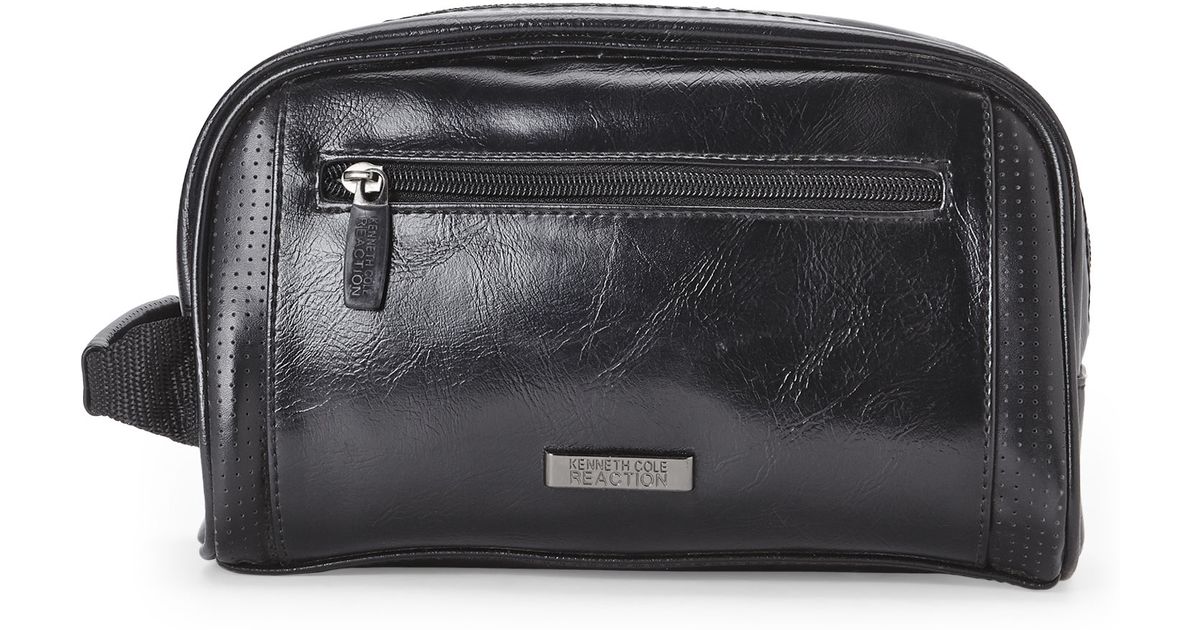 Kenneth Cole Reaction Black Let S Face Kit Toiletries Bag For Men Lyst