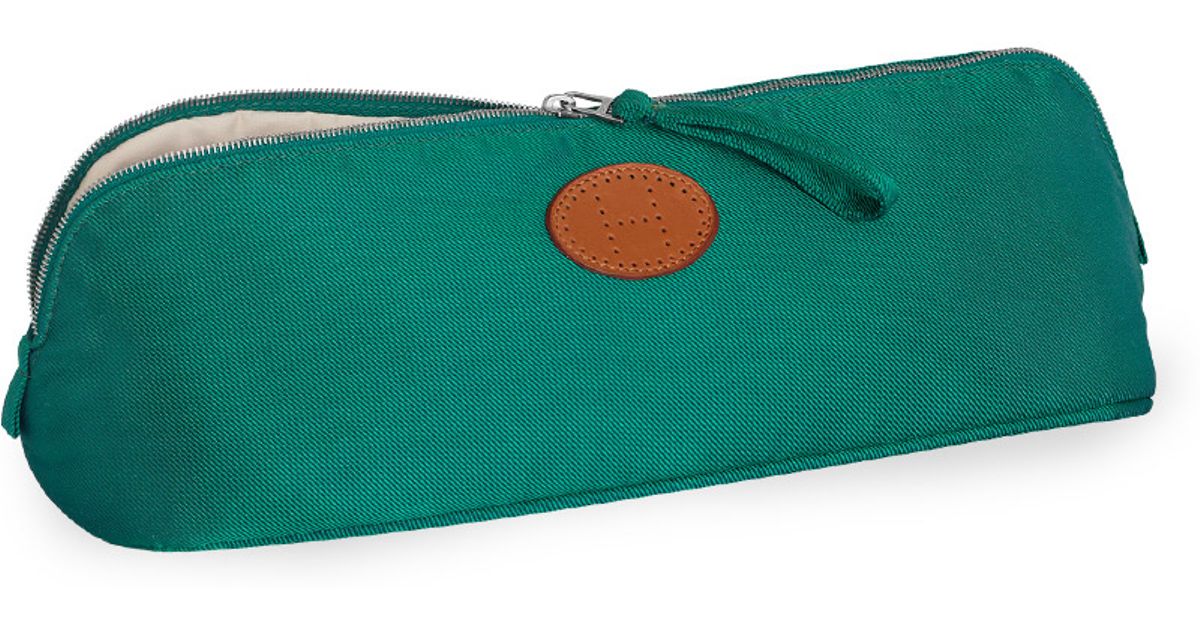 Herms Bolide Twill Vice Versa in Green (mint green) | Lyst  