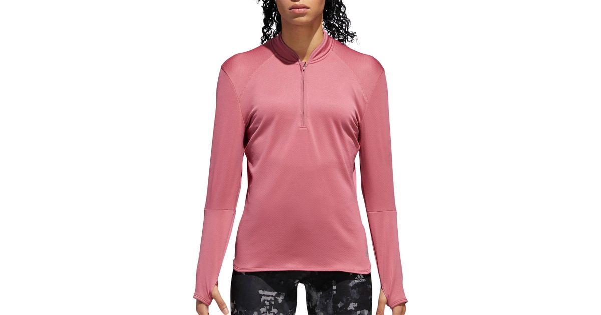 adidas RESPONSE CLIMAWARM 12 ZIP LONGSLEEVE Damen adidas RESPONSE CLIMAWARM 12 ZIP LONGSLEEVE Damen