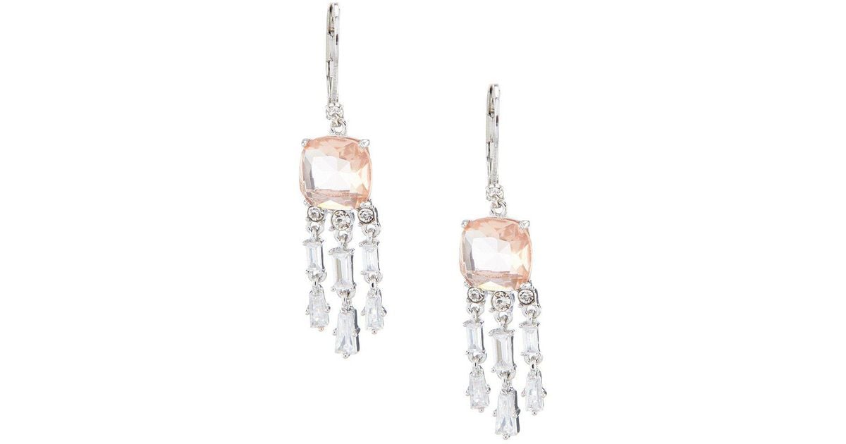 Lyst Ee Blushing Brides Crystal Mini Chandelier Earrings In Lyst Ee Blushing Brides Crystal Mini Chandelier Earrings In Metallic