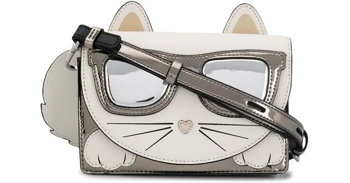 karl lagerfeld bag cat