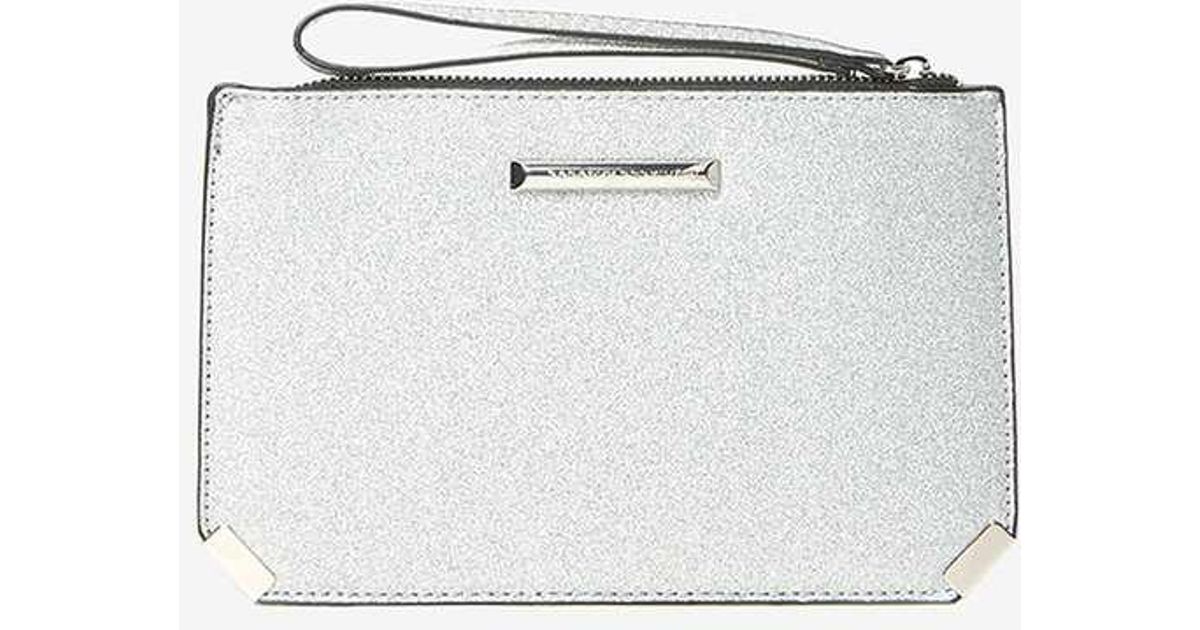 Lyst Dorothy Perkins Silver Metal Corner Wristlet Clutch Bag In Lyst Dorothy Perkins Silver Metal Corner Wristlet Clutch Bag In Metallic