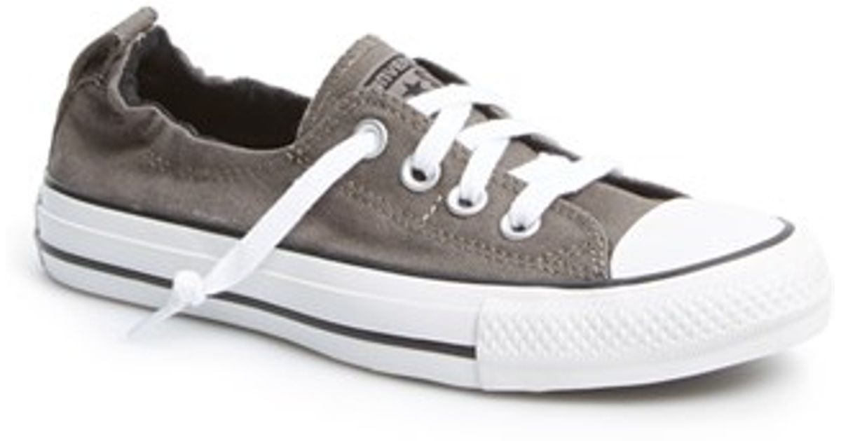 Converse Chuck Taylor All Star Shoreline Low Top Sneaker in Gray | Lyst