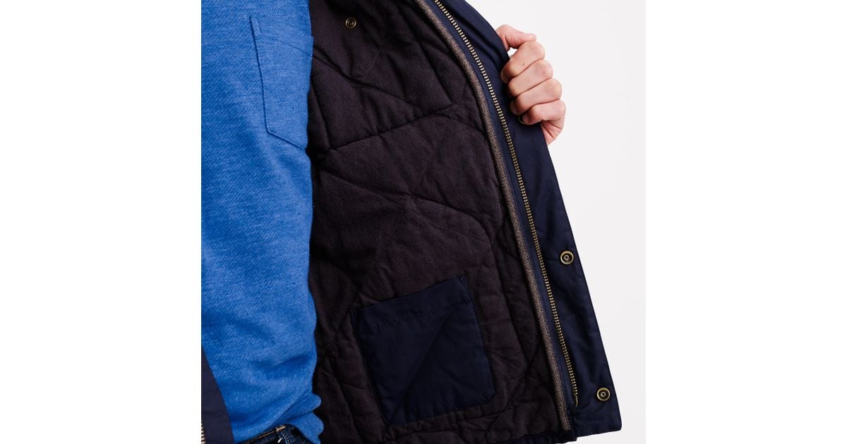 J.crew Sussex Quilted Jacket in Blue for Men Lyst
