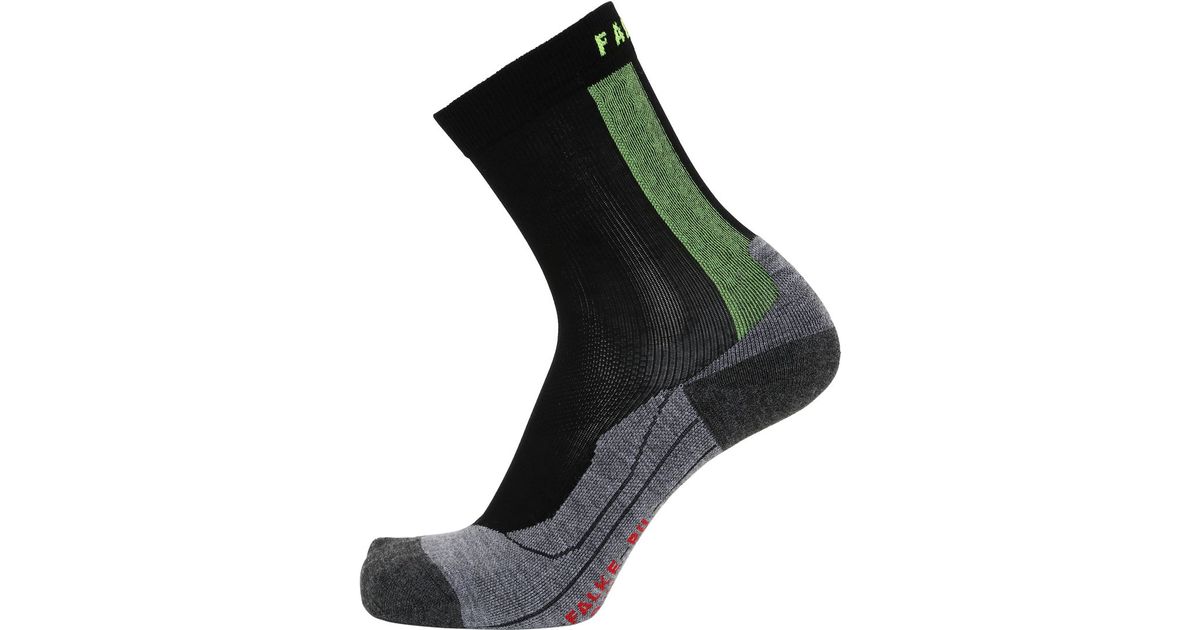 Lyst - Falke Compression Achilles Running Socks in Black for Men
