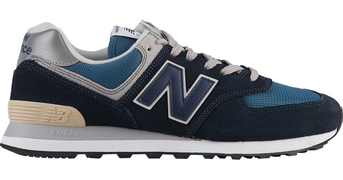 New Balance 574 in Blue for Men - Lyst