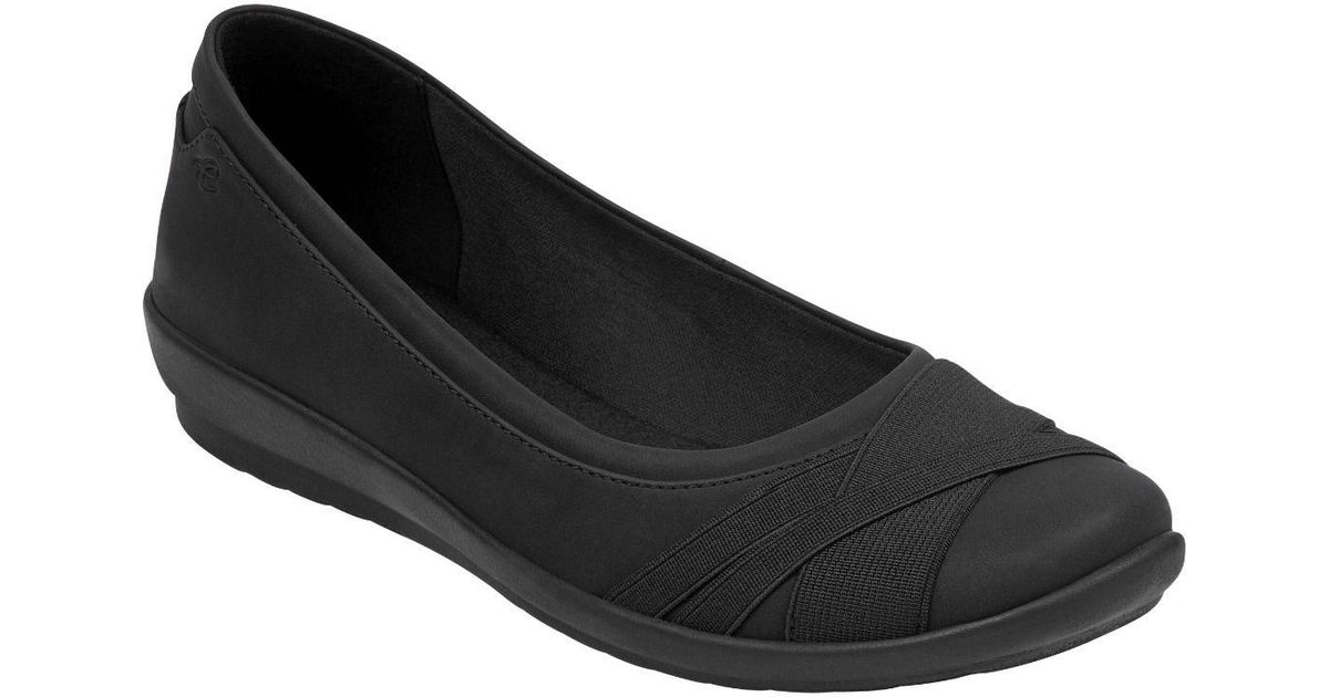 easy spirit gabbie slip on flats