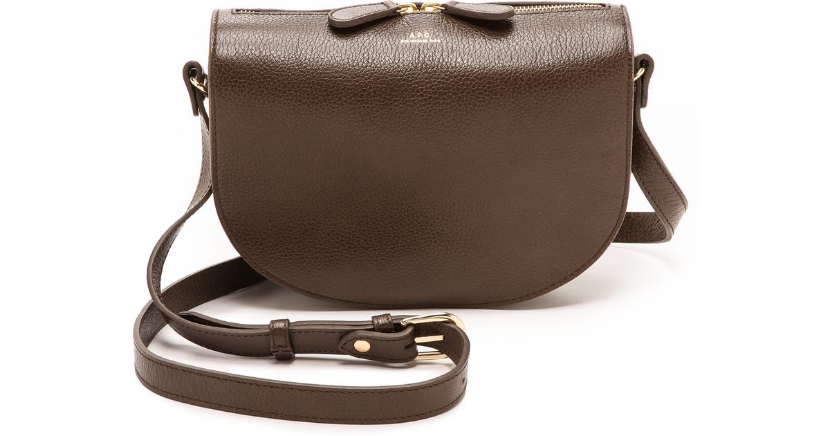 Lyst A P C Andrea Bag Grey In Gray