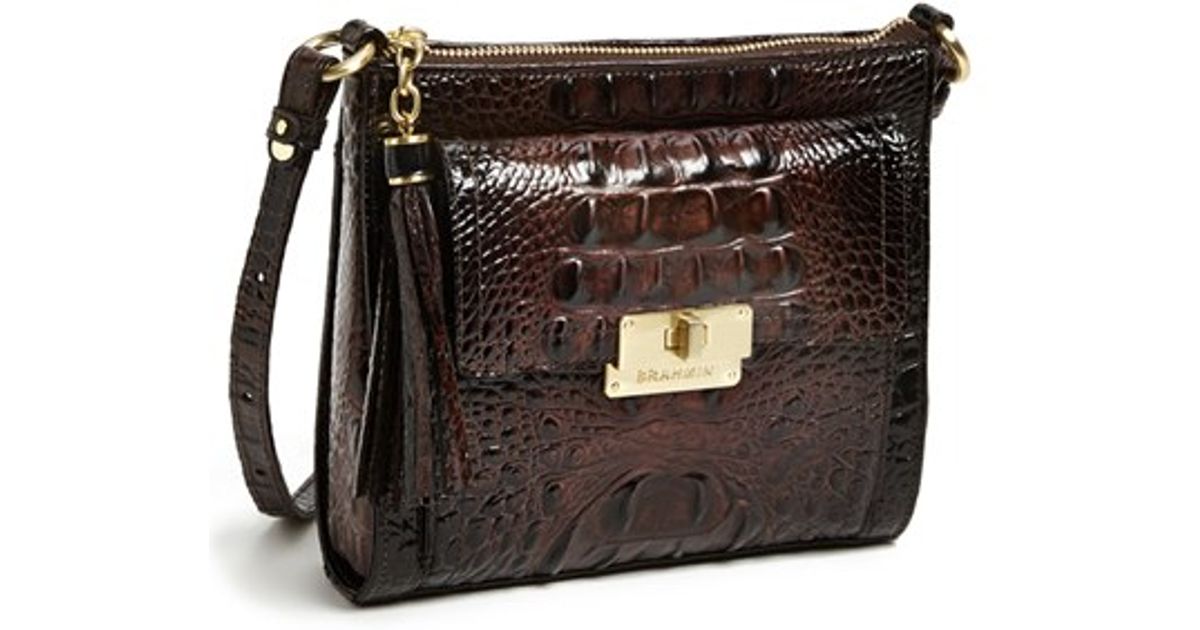 Lyst Brahmin Melbourne Mimosa Crossbody Bag In Brown