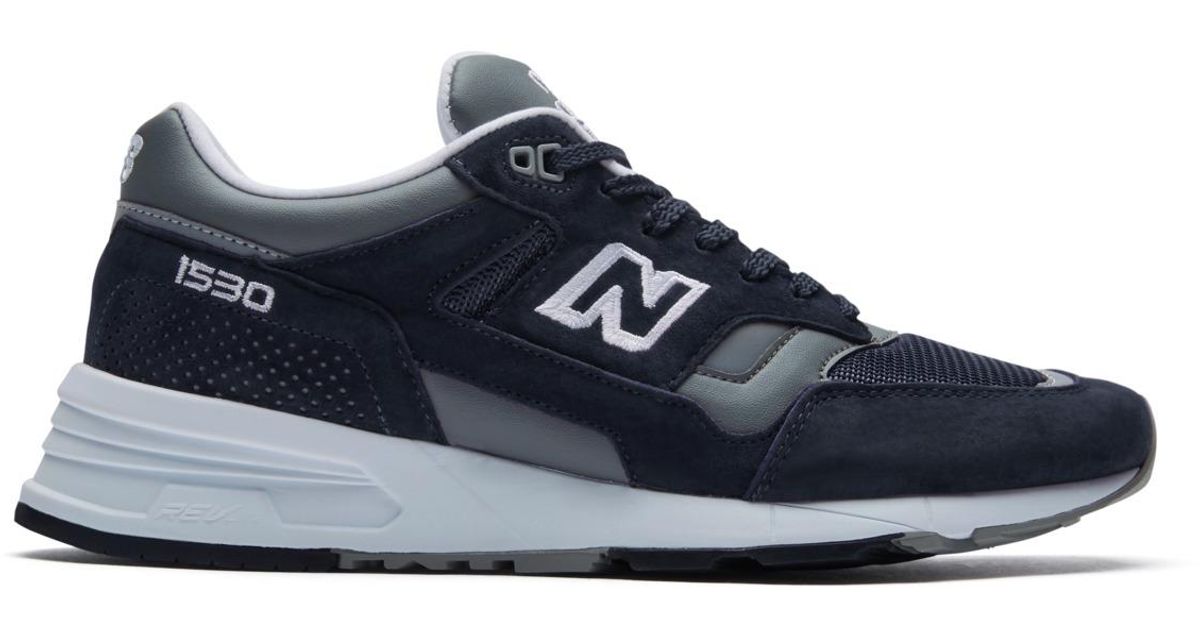 New Balance Suede 1530 Made In Uk Casual Trainers in Navy Blue (Blue ...