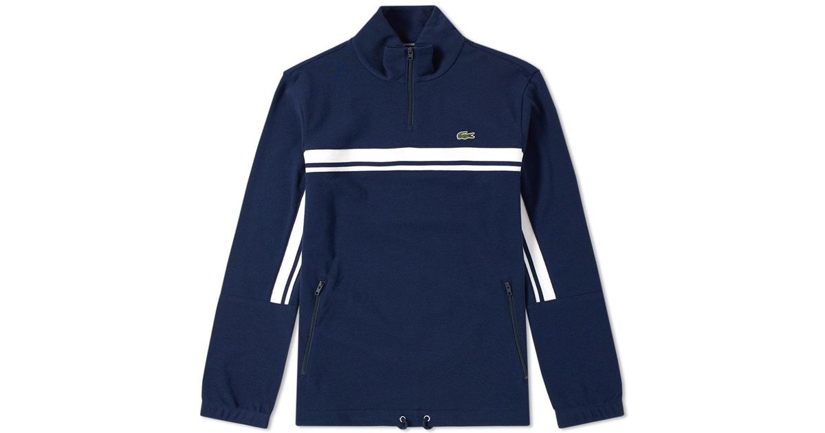 mens lacoste track top