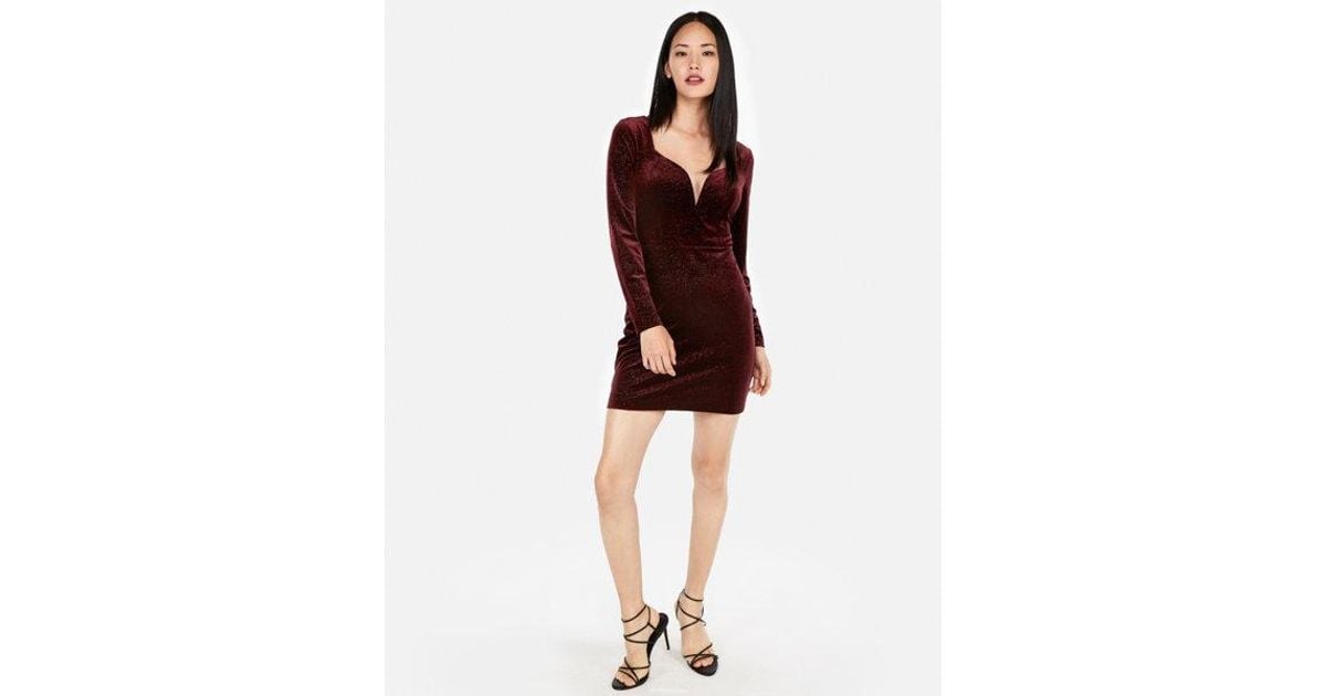 Velvet Sweetheart Dress