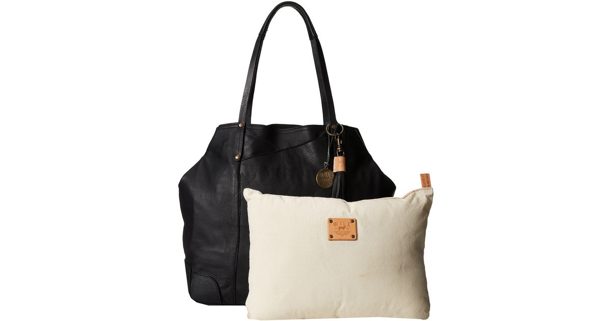 Will Leather Goods Black Adeline Tote Will Leather Goods Black Adeline Tote