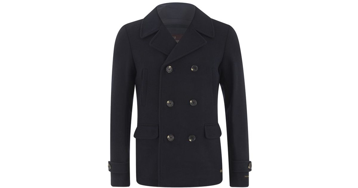 Scotch Soda Men S Peacoat With Insert Gogomen Men S Jackets Coats Scotch Soda Official Web