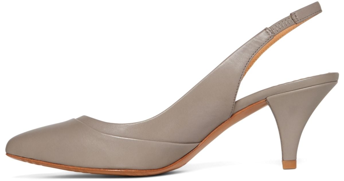 pointed sling backs