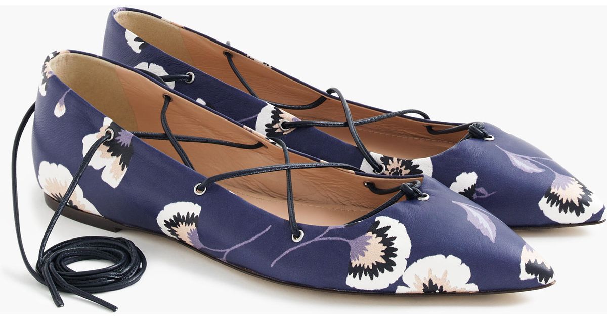 midnight blue ballet flats