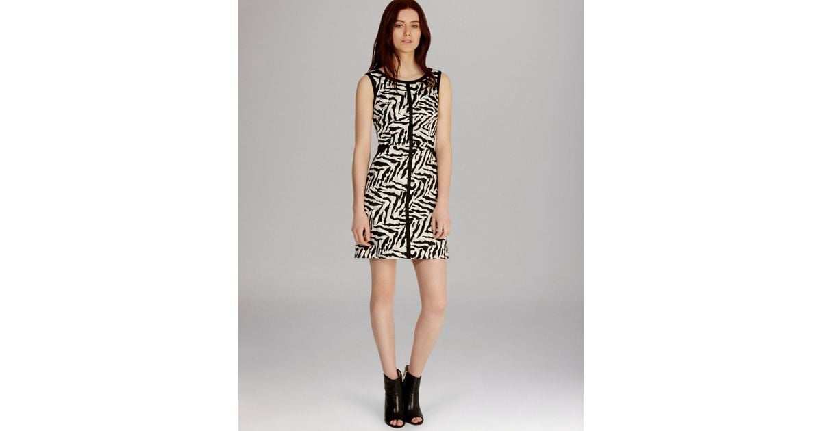 karen millen zebra print top