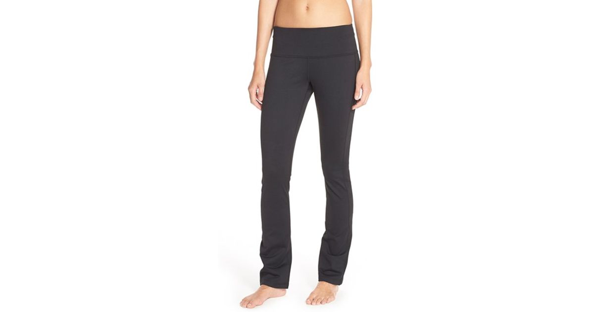 zella pants yoga Lyst in  Pants Black  Plank Zella Yoga