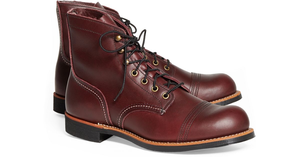 Lyst - Brooks Brothers Red Wing 8119 Iron Ranger in Brown for Men
