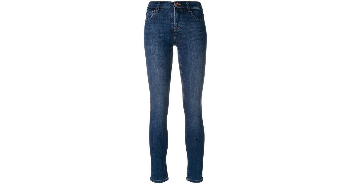 Lyst - J Brand Skinny Jeans In Blue Lyst - J Brand Skinny Jeans In Blue
