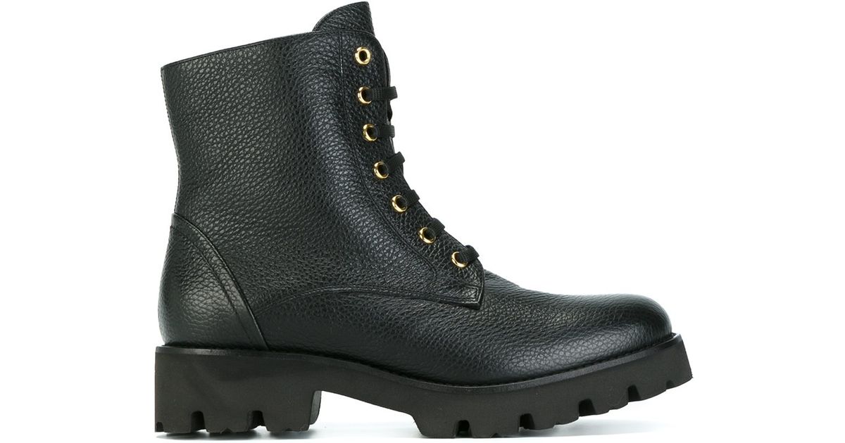 baldinini combat boots