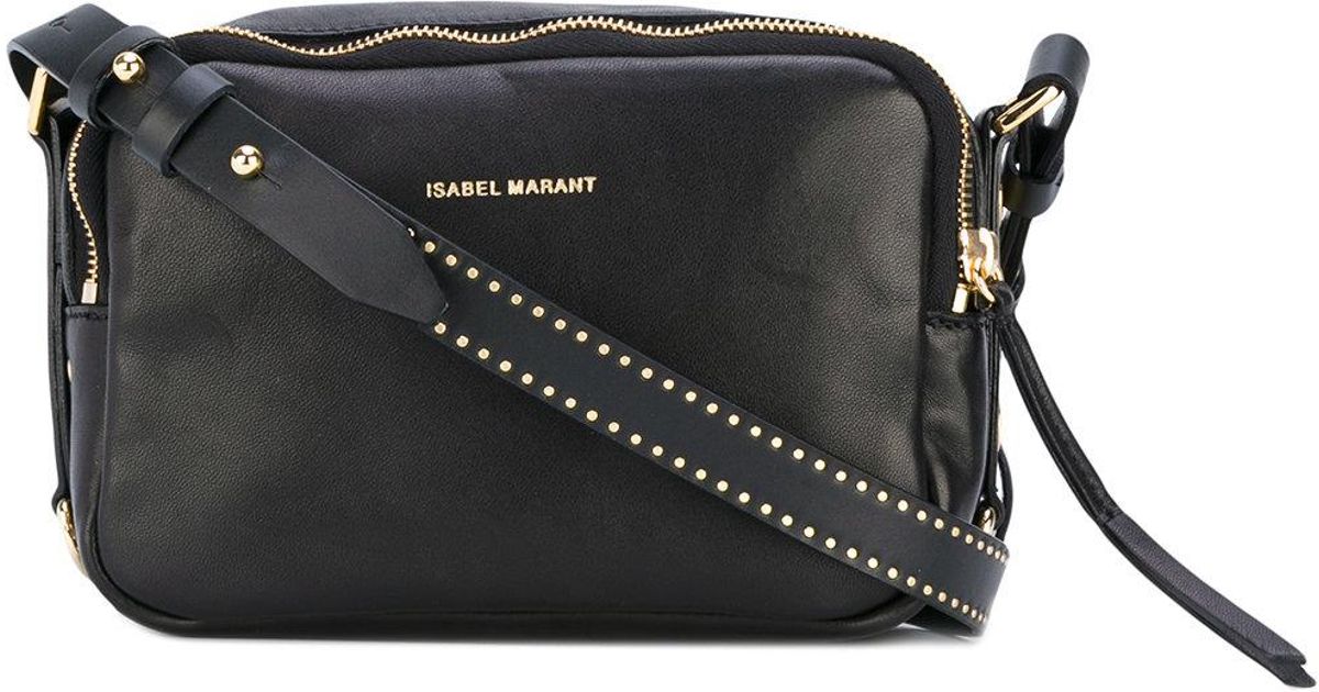 Lyst Isabel Marant Studded Tanley Camera Bag In Black