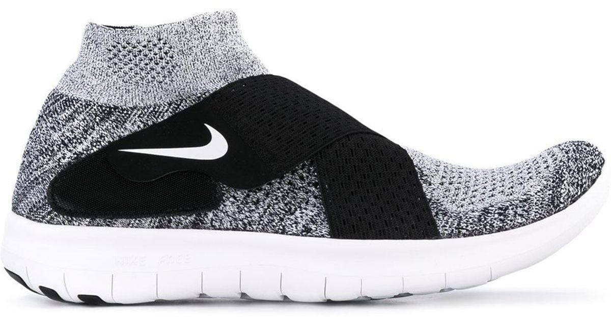 nike black strap shoes
