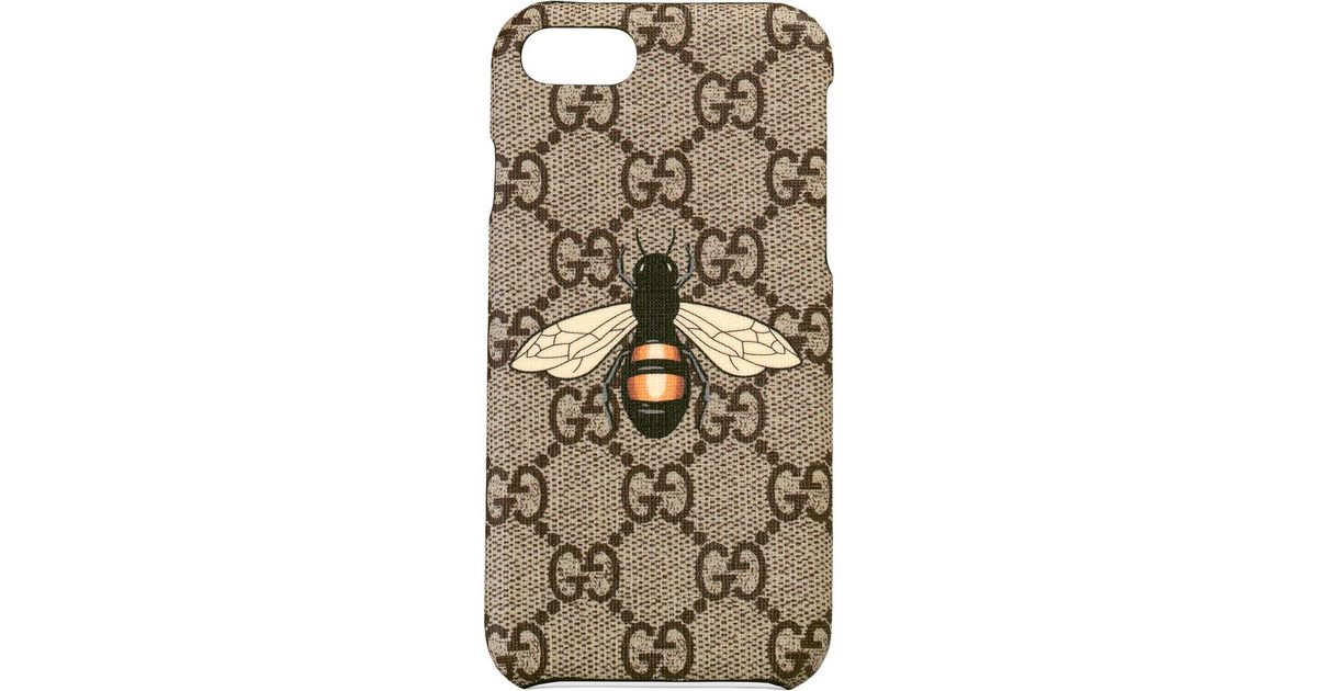 Gucci Multicolor Bee Print Iphone 8 Case