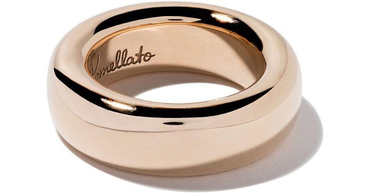 Pomellato 18kt Rose Gold Iconica Medium Band Ring in Metallic Lyst